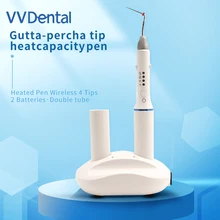 New Hot Dental Root Canal Filling Machine Gutta Percha Obturation System Endo Heated Pen Wireless With 4 Tips And 2 Batteries
New Hot Dental Root Canal Filling Machine Gutta Percha Obturation System Endo Heated Pen Wireless With 4 Tips And 2 Batteries