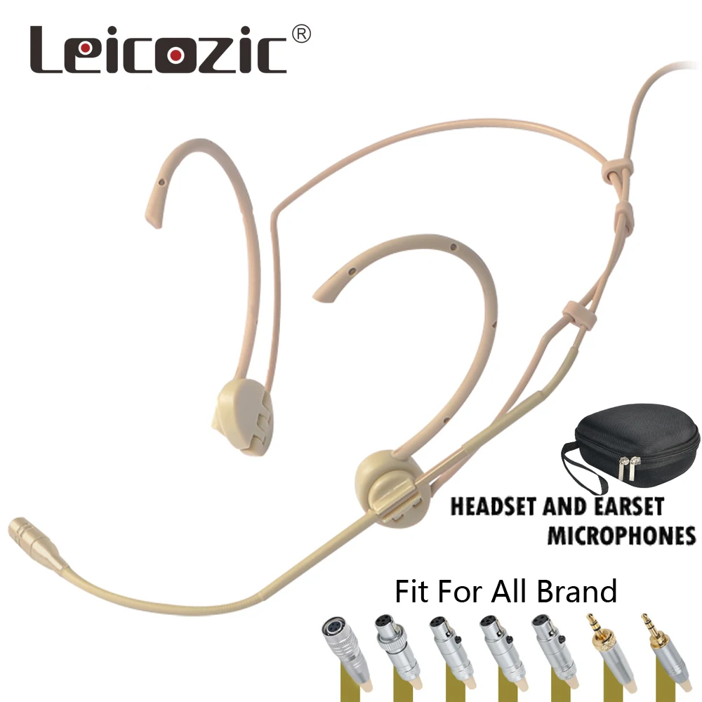 Leicozic Top Condenser Mini 4Pin XLR TA4F Earhook Mic Headworn Headset Microphone Wireless BodyPack Transmitter Free Shipping
Leicozic Top Condenser Mini 4Pin XLR TA4F Earhook Mic Headworn Headset Microphone Wireless BodyPack Transmitter Free Shipping