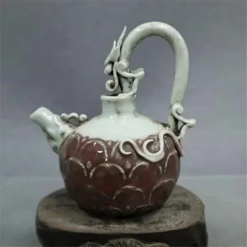 Chinese Dragon Head Porcelain Pot Underglaze Red Porcelain Water Pot Porcelain Teapot Home Decoration Wine Pot Gift
Chinese Dragon Head Porcelain Pot Underglaze Red Porcelain Water Pot Porcelain Teapot Home Decoration Wine Pot Gift
