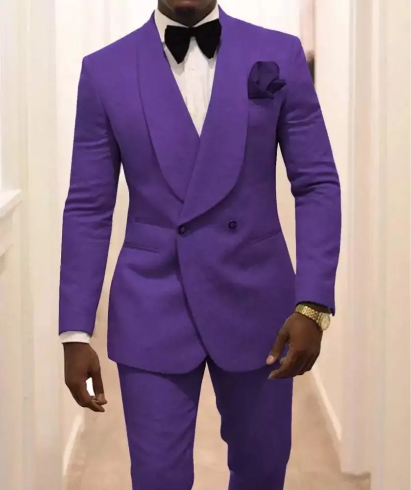 JELTONEWIN 2020 Double Breasted Men Suits Purple Prom Dinner Tuxedos For Men's Wedding Groom Jacquard Lapel Party 2 Piece Suits
JELTONEWIN 2020 Double Breasted Men Suits Purple Prom Dinner Tuxedos For Men's Wedding Groom Jacquard Lapel Party 2 Piece Suits