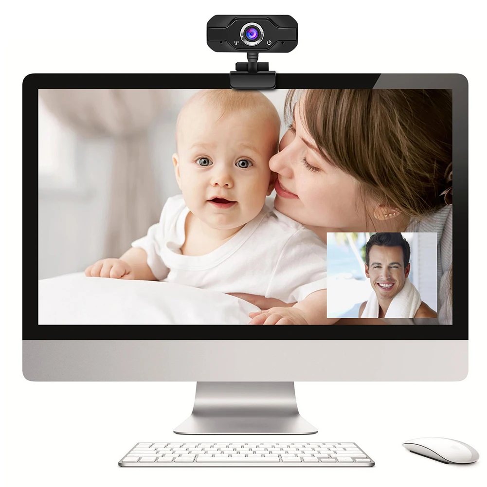 HD 1080P Webcam Mini Computer PC Web Camera with Microphone Rotatable Cameras for Video Calling Conference Work Home
HD 1080P Webcam Mini Computer PC Web Camera with Microphone Rotatable Cameras for Video Calling Conference Work Home
