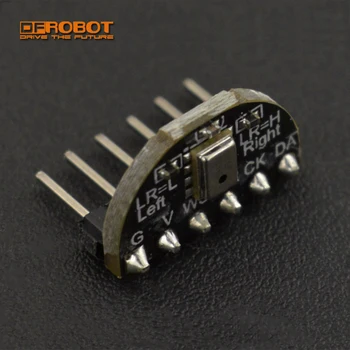 new DFRobot high sensitivity I2S Microphone Module MSM261S4030H0 silicon chip with SK9822 RGB LED for portable wearable device
new DFRobot high sensitivity I2S Microphone Module MSM261S4030H0 silicon chip with SK9822 RGB LED for portable wearable device