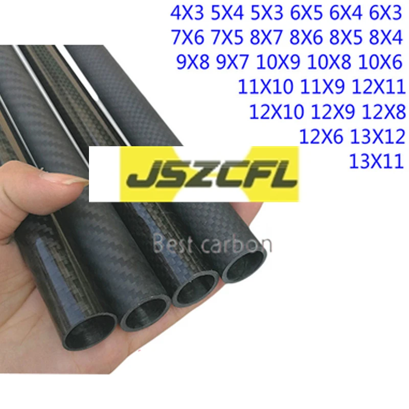 5pcs 3K Carbon Fiber Tube Pipe Carbon Fiber Rod 4MM-13MM DIY Drone Kit Quadcopter Frame Arm Landing Gear Drone Accessories 200MM
5pcs 3K Carbon Fiber Tube Pipe Carbon Fiber Rod 4MM-13MM DIY Drone Kit Quadcopter Frame Arm Landing Gear Drone Accessories 200MM