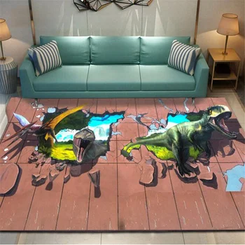 3D Dinasour Large Carpet Area Rug For Living Room Children's Carpet For Boys Kids Room Creative Personality Floor Mats
3D Dinasour Large Carpet Area Rug For Living Room Children's Carpet For Boys Kids Room Creative Personality Floor Mats