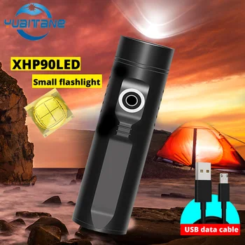 Portable Powerful 3200mAh EDC XHP90 mini Flashlight XHP50 Q5 Torch USB Rechargeable Battery as a power bank for camping
Portable Powerful 3200mAh EDC XHP90 mini Flashlight XHP50 Q5 Torch USB Rechargeable Battery as a power bank for camping