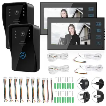 Touch Door Entry System Chime Visual Night Vision Rainproof Intercom Doorbell (100-240V)
Touch Door Entry System Chime Visual Night Vision Rainproof Intercom Doorbell (100-240V)