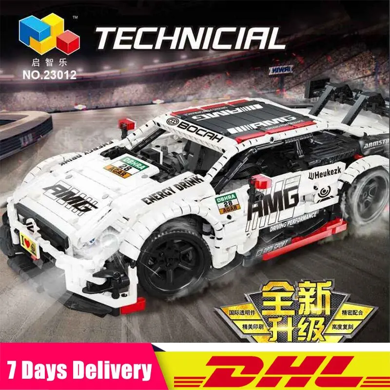 2019 DHL 23012 2289Pcs RC Racing Car AMG C63 With motor Technic MOC-6687 6688 Building Block Bricks Toys Christmas Gifts
2019 DHL 23012 2289Pcs RC Racing Car AMG C63 With motor Technic MOC-6687 6688 Building Block Bricks Toys Christmas Gifts