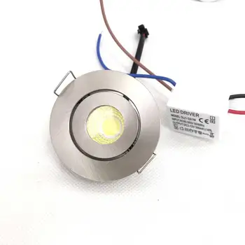 52mm spot cut size 40mm 10pcs/lot 3W Small Led Downlights Recessed Mini Adjustable Cob Cabinet Spot Lights Hole Size 40-45mm
52mm spot cut size 40mm 10pcs/lot 3W Small Led Downlights Recessed Mini Adjustable Cob Cabinet Spot Lights Hole Size 40-45mm