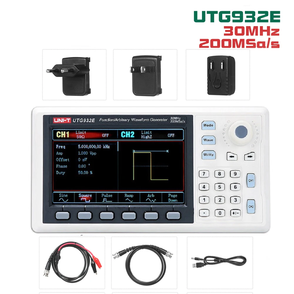 30MHz Function Signal Generator Dual Channel Output Signal Generator Adjustable 14bits Frequency Amplitude 200MS/s
30MHz Function Signal Generator Dual Channel Output Signal Generator Adjustable 14bits Frequency Amplitude 200MS/s