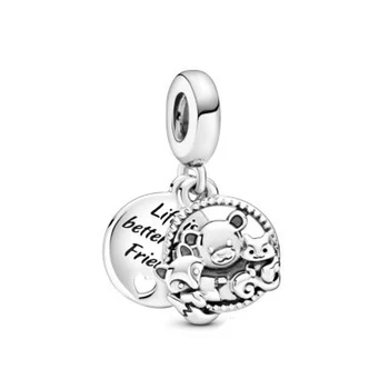 2020 New Autumn 100% 925 Sterling silver Bear Fox Squirrel Dangle Charms Fit Original Bracelet DIY for Women Fine Jewelry
2020 New Autumn 100% 925 Sterling silver Bear Fox Squirrel Dangle Charms Fit Original Bracelet DIY for Women Fine Jewelry