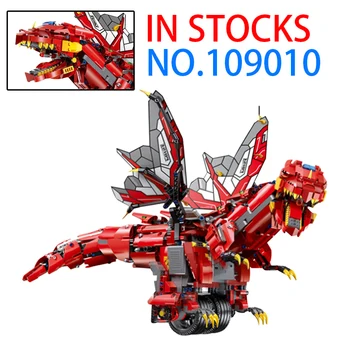Jurassic World Technic Control Dinosaur Sound Effect Parent-child Remote Creative Game Building Block Series DIY Toys for Gift
Jurassic World Technic Control Dinosaur Sound Effect Parent-child Remote Creative Game Building Block Series DIY Toys for Gift