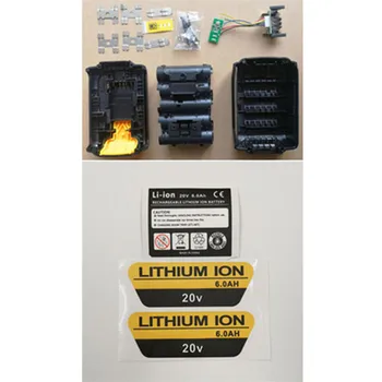 Battery Plastic Housing Case With PCB Circuit Board 4AH /6AH Tag Sticker for Dewalt 18V 20V DCB200 Lithium Battery Repair Parts
Battery Plastic Housing Case With PCB Circuit Board 4AH /6AH Tag Sticker for Dewalt 18V 20V DCB200 Lithium Battery Repair Parts