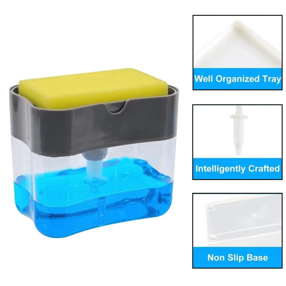 Kitchen Washing Sponge Storage Shelf Washbasin Detergent Soap Dispenser Storage Rack Organizer Stands Kitchen Storage Box
Kitchen Washing Sponge Storage Shelf Washbasin Detergent Soap Dispenser Storage Rack Organizer Stands Kitchen Storage Box
