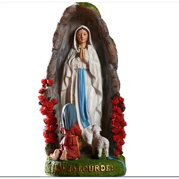 Our Lady of Lourds Statue Figure Blessed Saint Virgin Mary Sculpture Jesus Christ Tabletop Statue Figurine
Our Lady of Lourds Statue Figure Blessed Saint Virgin Mary Sculpture Jesus Christ Tabletop Statue Figurine