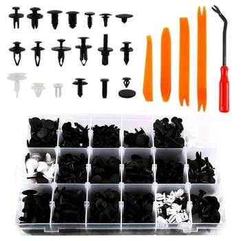 435 Pcs/Set Car Body Interior Fender Bumper Retainers Fasteners Clips Plastic Rivets Trim Assortment Kit Screws Panel Fastener
435 Pcs/Set Car Body Interior Fender Bumper Retainers Fasteners Clips Plastic Rivets Trim Assortment Kit Screws Panel Fastener