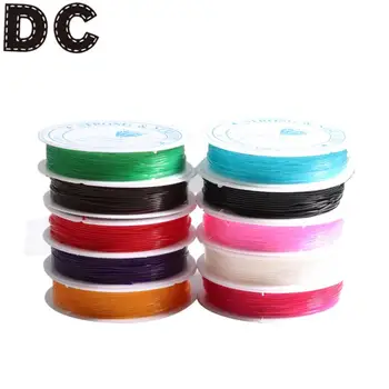 3.5/7/8/10m/lot PTU Crystal Elastic Line Width 0.6/0.7/0.8/1mm Ten Colours DIY Bracelet Beaded Jewelry Making Accessories
3.5/7/8/10m/lot PTU Crystal Elastic Line Width 0.6/0.7/0.8/1mm Ten Colours DIY Bracelet Beaded Jewelry Making Accessories