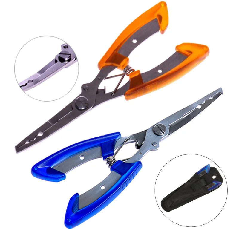 Fishing Pliers With Bag Stainless Steel Scissor Line Cutter Remove Hook Fishing Holder Tackle Tool JT-Drop Ship
Fishing Pliers With Bag Stainless Steel Scissor Line Cutter Remove Hook Fishing Holder Tackle Tool JT-Drop Ship