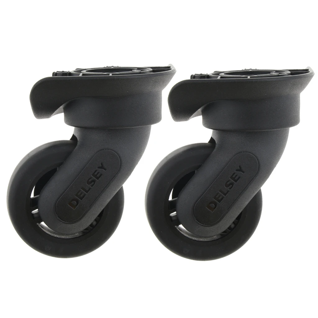 1 Pair Luggage Wheels Replacement Universal Trolley Fixed Casters - Flexible and High Quality ( A84 ) 1 Pair Luggage Wheels Replacement Universal Trolley Fixed Casters - Flexible and High Quality ( A84 )