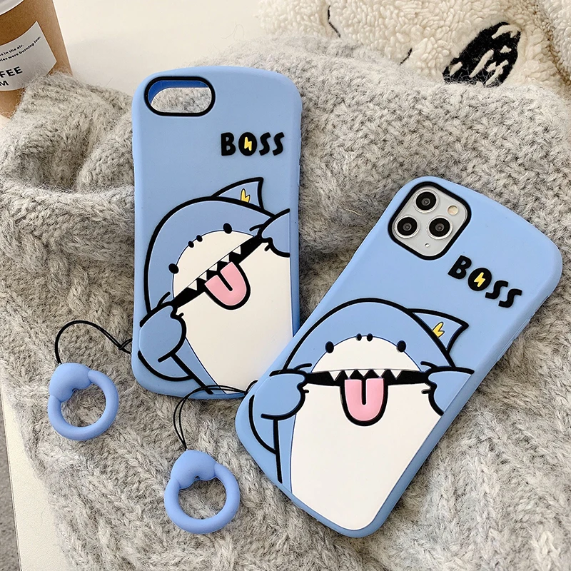 iPhone 11 Pro Max X Xs XR 6 7 8 Plus Mobile Shell Cartoon Cute Thunder Shark Mobile Shell Silicone Cartoon Cute Disney Cover
iPhone 11 Pro Max X Xs XR 6 7 8 Plus Mobile Shell Cartoon Cute Thunder Shark Mobile Shell Silicone Cartoon Cute Disney Cover