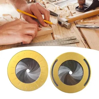 Round Inspiring Measuring Ruler With Marks Adjustable Stainless Circle Stationery Rotary Party Steel Tool Drawing Professio G1D1
Round Inspiring Measuring Ruler With Marks Adjustable Stainless Circle Stationery Rotary Party Steel Tool Drawing Professio G1D1
