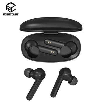 Robotcube TWS Wireless Earphones Waterproof 6D Stereo Headsets Bluetooth 5.0 Touch Control Earbuds Powerbank Headset With Mic
Robotcube TWS Wireless Earphones Waterproof 6D Stereo Headsets Bluetooth 5.0 Touch Control Earbuds Powerbank Headset With Mic