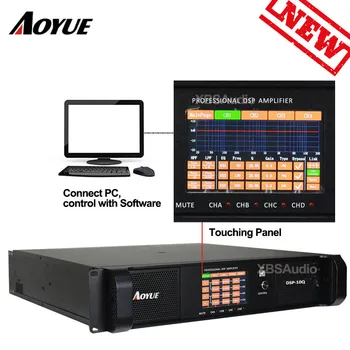 Aoyue remote control DSP 10Q 1300 watts x 4CH power amplifier with free software
Aoyue remote control DSP 10Q 1300 watts x 4CH power amplifier with free software