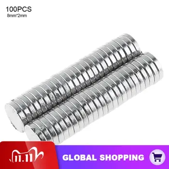 100pcs 8 x 2mm Mini Strong Magnetite Earth Neodymium Magnets with Round Disc Type and Earth Magnet for Home / Office /Laboratory
100pcs 8 x 2mm Mini Strong Magnetite Earth Neodymium Magnets with Round Disc Type and Earth Magnet for Home / Office /Laboratory