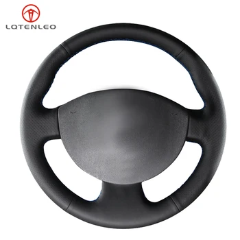 LQTENLEO Black Artificial Leather Car Steering Wheel Cover For Renault Megane 2 2003-2008 Kangoo 2008-2012 Scenic 2 2003-2010
LQTENLEO Black Artificial Leather Car Steering Wheel Cover For Renault Megane 2 2003-2008 Kangoo 2008-2012 Scenic 2 2003-2010