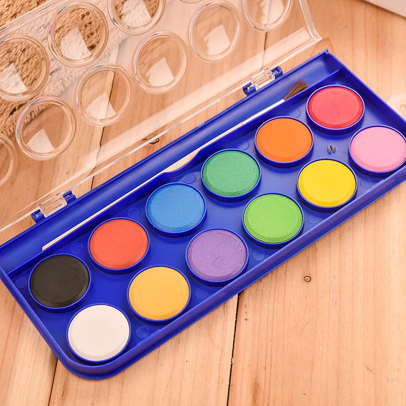 12/16/28/36 Colors Powder Solid Watercolor Paint Set Watercolor Painting Pigment For Drawing With Paint Brush Art Supplies
12/16/28/36 Colors Powder Solid Watercolor Paint Set Watercolor Painting Pigment For Drawing With Paint Brush Art Supplies