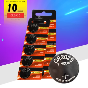 10PCS/LOT for Energizer Button Cell Batteries cr 2025 3V Lithium Coin Battery For Watch Calculator Weight Scale
10PCS/LOT for Energizer Button Cell Batteries cr 2025 3V Lithium Coin Battery For Watch Calculator Weight Scale