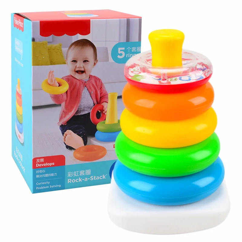Multi Colors Ring Pyramid Baby Puzzle Toys Set Brain Teaser Educational Intelligence Development Exercising Tool toys
Multi Colors Ring Pyramid Baby Puzzle Toys Set Brain Teaser Educational Intelligence Development Exercising Tool toys