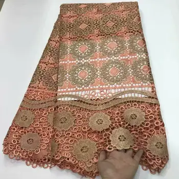 2020 New African Net Lace Fabric,High Quality Elegant Peach Stone Nigerian Wedding Lace Fabrics 5Yards Water soluble French lace
2020 New African Net Lace Fabric,High Quality Elegant Peach Stone Nigerian Wedding Lace Fabrics 5Yards Water soluble French lace