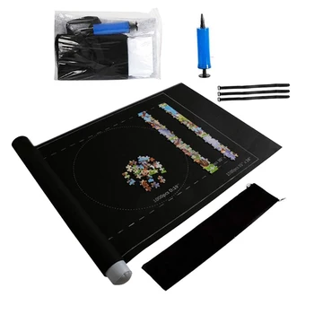 Puzzles Mat Jigsaw Roll Storage Mat Felt Pad Saver For Up To 1500 Pieces Puzzle Accessories Portable Mat Kids Toys 24*46 inch
Puzzles Mat Jigsaw Roll Storage Mat Felt Pad Saver For Up To 1500 Pieces Puzzle Accessories Portable Mat Kids Toys 24*46 inch