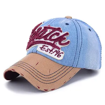 Spring Summer Patchwork Washed Denim Cap Baseball Cap Snapback Hat Hip Hop Caps Sun Hats For Men Women Grinding Multicolor
Spring Summer Patchwork Washed Denim Cap Baseball Cap Snapback Hat Hip Hop Caps Sun Hats For Men Women Grinding Multicolor