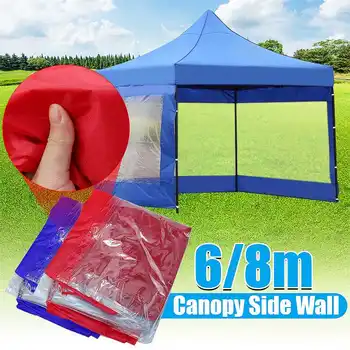 Polyester Canopy Side Wall Carport Garage Enclosure Shelter Tent Party Sun Wall Sunshade Shelter Tarp Sidewall Sunshade 6/8M
Polyester Canopy Side Wall Carport Garage Enclosure Shelter Tent Party Sun Wall Sunshade Shelter Tarp Sidewall Sunshade 6/8M
