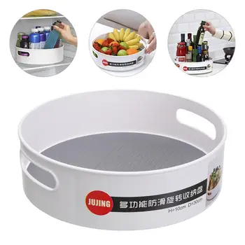 Non-Slip Rotating Storage Tray Multifunctional Plastic Storage Boxs Desktop Kitchen Candy Box Organizer Home Products Supplies
Non-Slip Rotating Storage Tray Multifunctional Plastic Storage Boxs Desktop Kitchen Candy Box Organizer Home Products Supplies