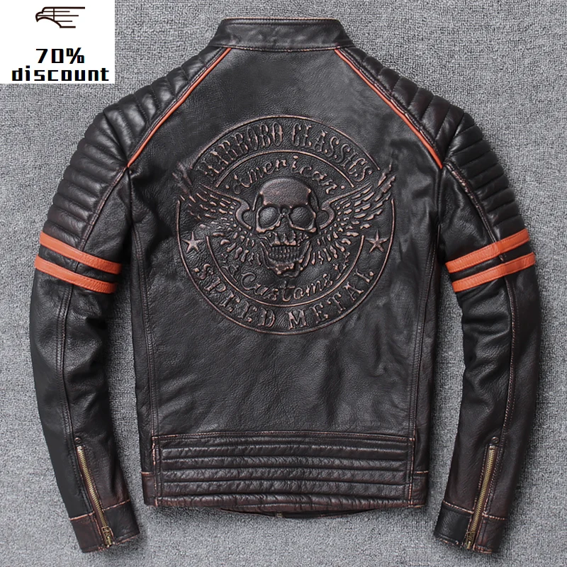 2020 New spring Men's genuine leather jacket blouson moto top gun jackets Collar Motorcycle popular cow leather coat
2020 New spring Men's genuine leather jacket blouson moto top gun jackets Collar Motorcycle popular cow leather coat