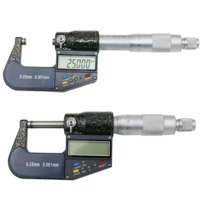 7 Key Electronic Digital Micrometer High Precision 0.001 Millimeter 0-25 Mm Measuring Micrometer
7 Key Electronic Digital Micrometer High Precision 0.001 Millimeter 0-25 Mm Measuring Micrometer