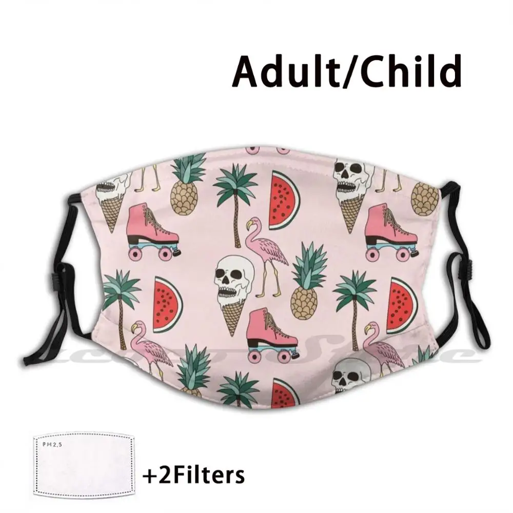 Летняя маска Elebea тканевый моющийся фильтр "сделай сам" Pm2.5 для взрослых детей мороженое череп Фламинго арбуз пальма
Летняя маска Elebea тканевый моющийся фильтр "сделай сам" Pm2.5 для взрослых детей мороженое череп Фламинго арбуз пальма