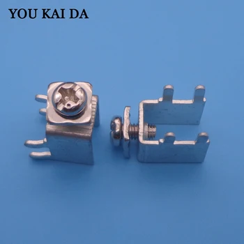 500pcs / lot PCB-2 (M3) Terminals PCB board solder terminals PC circuit board connection terminals tinned copper material
500pcs / lot PCB-2 (M3) Terminals PCB board solder terminals PC circuit board connection terminals tinned copper material