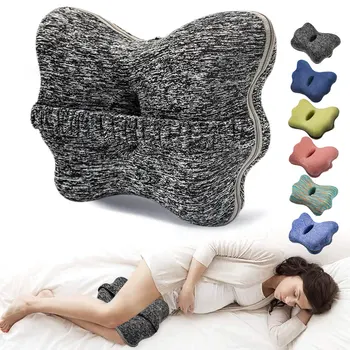 Orthopedic Pillow Sleeping Memory Foam Leg Positioner Pillows Knee Support Cushion between the Legs Side Sleeper Sciatica Relief 
Orthopedic Pillow Sleeping Memory Foam Leg Positioner Pillows Knee Support Cushion between the Legs Side Sleeper Sciatica Relief