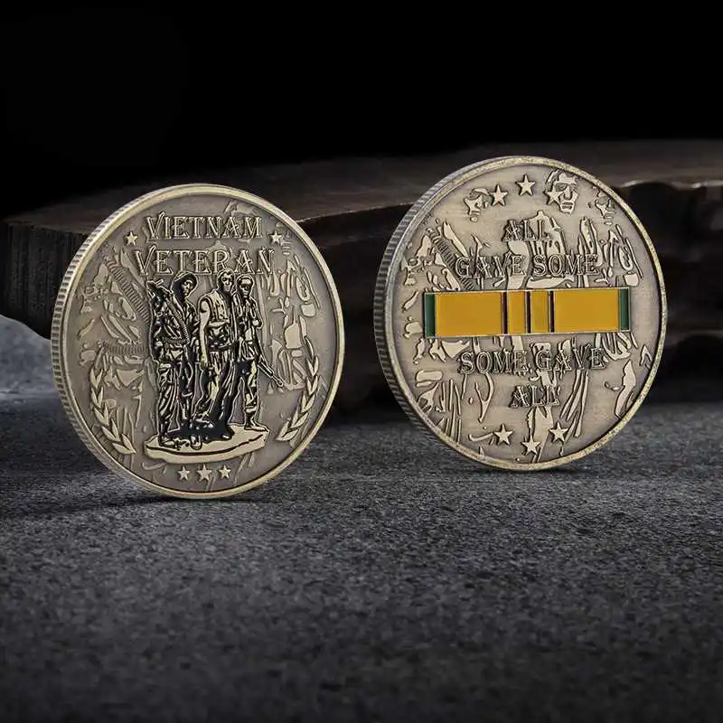Vietnam War Veteran Commemorative Coin Collection Arts Gifts Souvenir challenge coin
Vietnam War Veteran Commemorative Coin Collection Arts Gifts Souvenir challenge coin