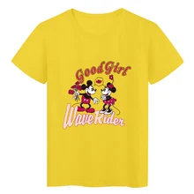 Disney Couple T Shirt Good Girl Fashion European Yellow T-Shirt Summer Short Sleeve 2022 New Valentine's Day Street Casual Edgy
Disney Couple T Shirt Good Girl Fashion European Yellow T-Shirt Summer Short Sleeve 2022 New Valentine's Day Street Casual Edgy
