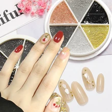0.8-3.0mm 1 Box Stainless Steel Nail Art Caviar Decoration Mini Metal Mixed Size Small Steel Nails Decor 3D Beads Jewelry 6Grids
0.8-3.0mm 1 Box Stainless Steel Nail Art Caviar Decoration Mini Metal Mixed Size Small Steel Nails Decor 3D Beads Jewelry 6Grids