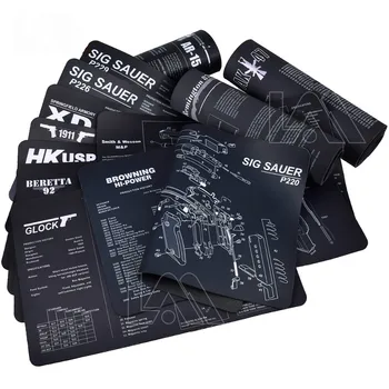 Tactical Gun Cleaning Mat Rubber Carpet Waterproof Bench With Diagram Parts And Instructions for Glock AR15 AK47 SIG SAUER P226 
Tactical Gun Cleaning Mat Rubber Carpet Waterproof Bench With Diagram Parts And Instructions for Glock AR15 AK47 SIG SAUER P226