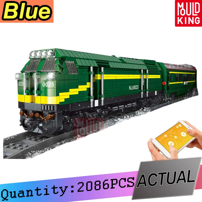 Technic Series RC NJ2 Diesel Locomotives Motorized Train MOC Mould King World Railway Model Building Blocks Bricks Kids Toy Gift
Technic Series RC NJ2 Diesel Locomotives Motorized Train MOC Mould King World Railway Model Building Blocks Bricks Kids Toy Gift