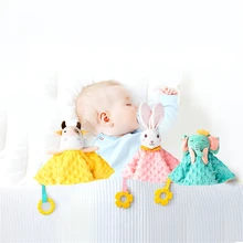 New Baby Sleeping Teether Lovely Rabbit Animal Shape Teether Soft Crystal Velvet Chewing Teething Toys прорезыватель для зубов
New Baby Sleeping Teether Lovely Rabbit Animal Shape Teether Soft Crystal Velvet Chewing Teething Toys прорезыватель для зубов