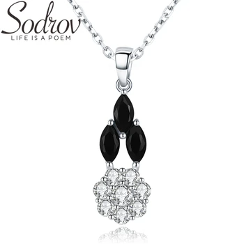 SODROV 2019 New Romantic 925 Sterling Silver Jewelry Necklace for Women Black Spine Female Gift K011
SODROV 2019 New Romantic 925 Sterling Silver Jewelry Necklace for Women Black Spine Female Gift K011