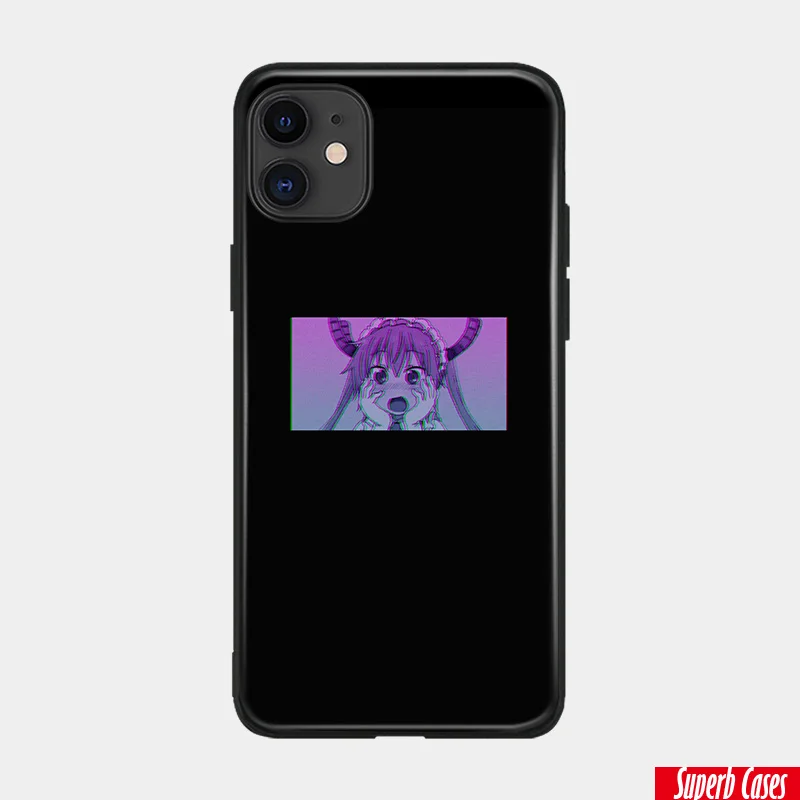 Tohru Kobayashi-san Chi no Maid Dragon мягкий силиконовый чехол для телефона iPhone 6 6S 7 8 Plus X XR XS 11 Pro Max