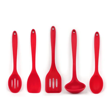 5PCs/Set Kitchen Accessories Cooking Tools Set Kitchen Utensil Set Silicone Spatula Turner Spoon Mixing Spoon Ladle Baking Tool
5PCs/Set Kitchen Accessories Cooking Tools Set Kitchen Utensil Set Silicone Spatula Turner Spoon Mixing Spoon Ladle Baking Tool